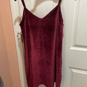 Hollister Velvet Slip Dress